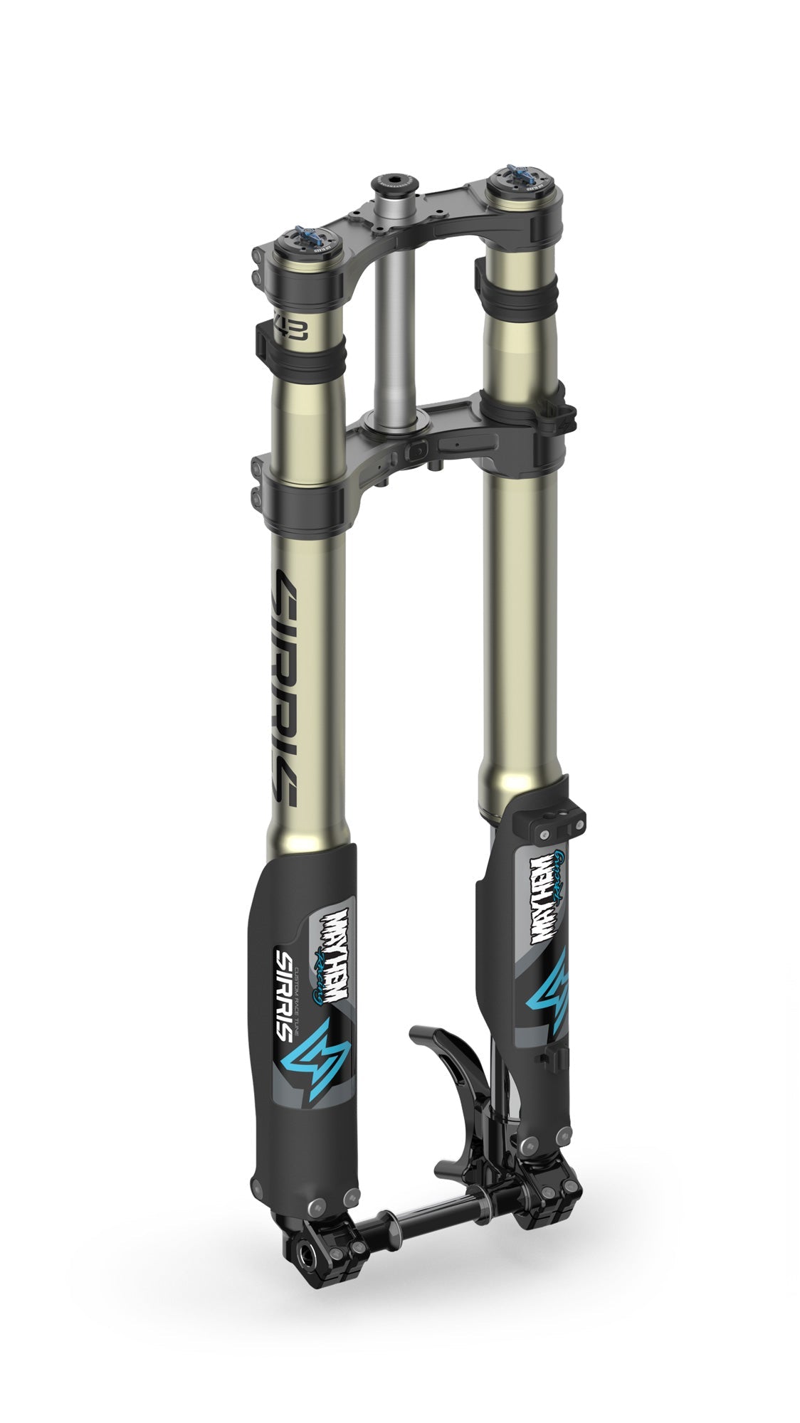 F43 Mayhem Racing Tune | Tool Free LSC | 230 mm Travel | E-Ride Pro SR