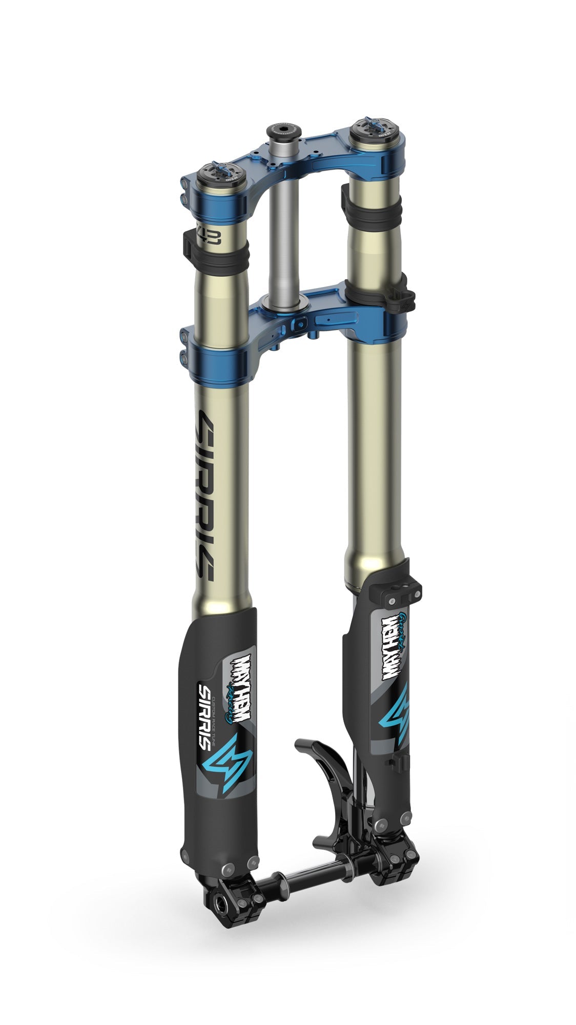 F43 Mayhem Racing Tune | Tool Free LSC | 230 mm Travel | E-Ride Pro SR