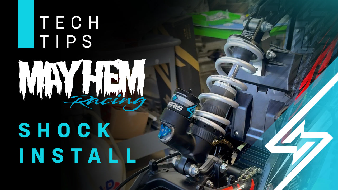 Load video: Watch the video to see the step-by-step procedure to install the gooseneck and R46 rear shock. Tools required are listed in the video description.